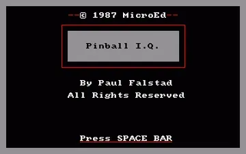 Pinball I.Q.-Amiga